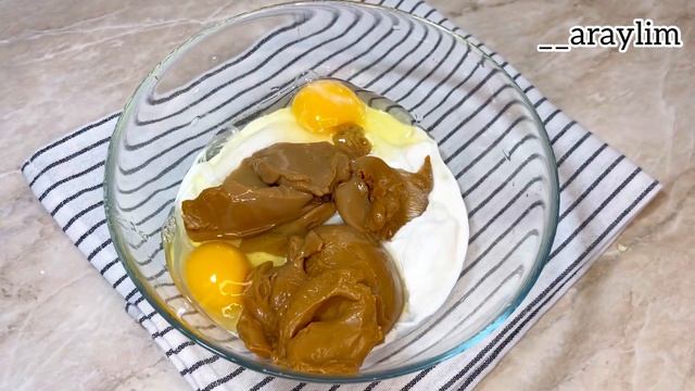 Тегін МК.КАРАМЕЛЬНЫЙ ПИРОГ.Өте нәзік пирог?Қазақша рецепт.