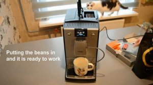 Nivona  Cafe Romatica NICR 769 Unpacking first cup