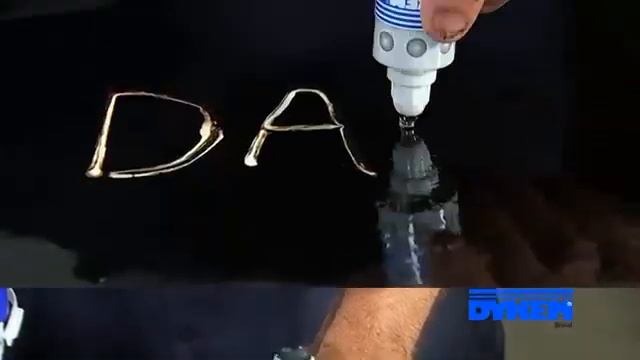 Маркеры Dykem DALO и Texpen пишут сквозь масло и под водой
