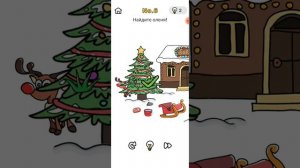 Прохождение игры  Brain Out, спасение Санты Клауса!