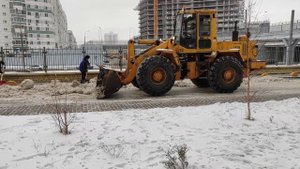 Большой жёлтый трактор