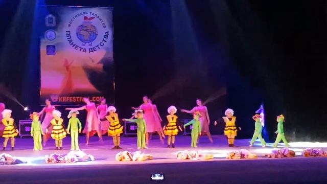 Веселый Детский Танец на Фестивале 
