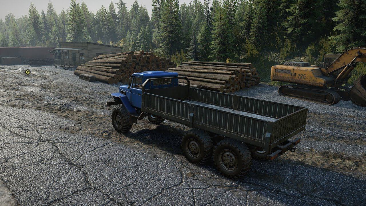 Карта "Тайга". Будет много лесозаготовок. смотреть онлайн