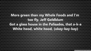 Childish Gambino - Sweatpants lyrics