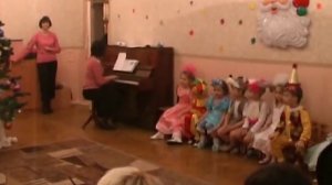 Новый год в детском саду.. Белый снег - танец.mpg