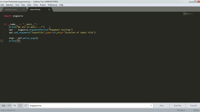 Python Tips&Tricks02: Passing python arguments through command line | ThePyGeeks #ThePyGeeks #Pytho