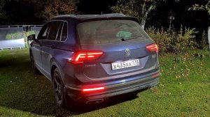 Динамические повторители поворотов в задний бампер Tiguan MK2
