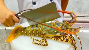 Лучшие рецепты лобстеров, сашими из лобстера. Вьетнамская кухня