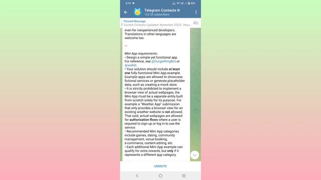 Telegram Mini Apps Contest All Details|How to join?GitHub repository submission? #telegram #contest смотреть онлайн
