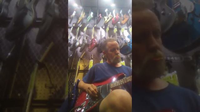 Fender Stratocaster red and black part 2 смотреть онлайн