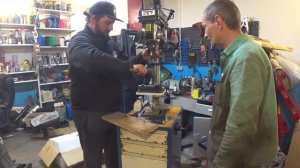 Распаковка нового сверлильного станка JET JDP-10L-M