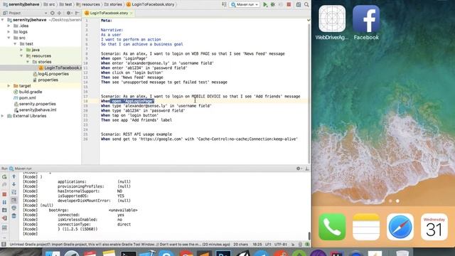 Serenity BDD - Demo of Web, Mobile and REST automation (Java, Selenium, Appium, RestAssured) смотреть онлайн
