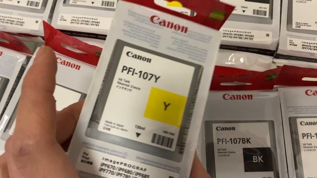 Картридж Canon PFI-107 смотреть онлайн