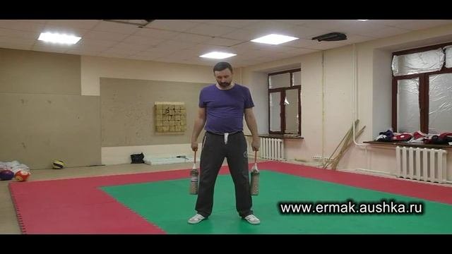 Тренажер для обучению фланкировке казачьей шашакой Mpeg2video