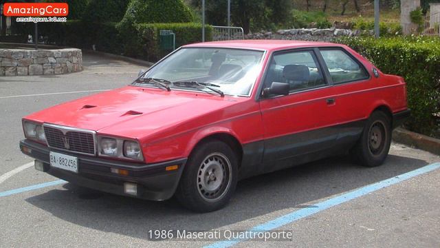 1986 Maserati Quattroporte смотреть онлайн