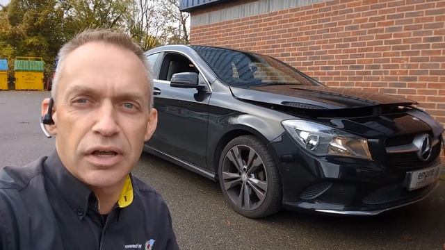 EGR insufficient flow Mercedes CLA200 (2017 - 33,237 miles) смотреть онлайн