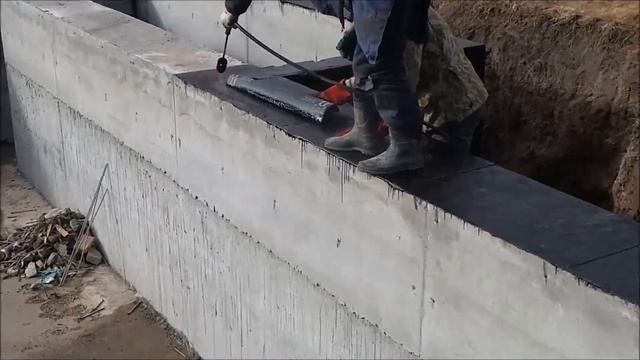 ФУНДАМЕНТ ГИДРОИЗОЛЯЦИЯ УТЕПЛЕНИЕ.Плитный.Ленточный.Подвал.Цокольный дом. смотреть онлайн