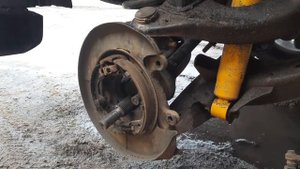 Замена ступицы Nissan Pathfinder  3