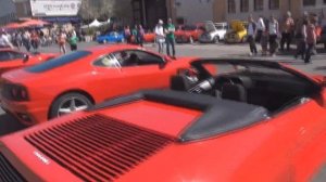 Ferrari F360 Modena in Detail and Acceleration SOUND FULL HD 1080p