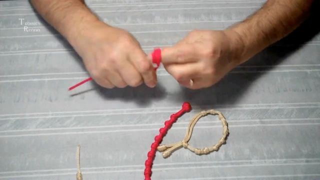 Розарий тип 1 и тип 2. Обзор узлов из паракорда и шнура. Paracord