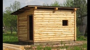 Сарай из профнастила своими руками
