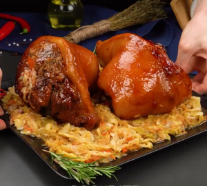 Вот как приготовить вкуснейшую свиную рульку