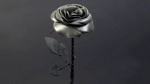 Steel rose