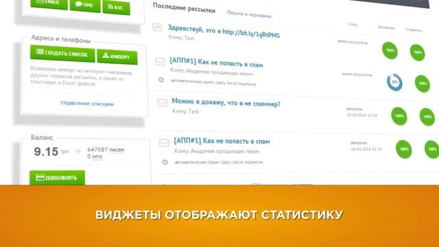 UniSender - сервис e-mail и sms-рассылок - решения для бизнеса