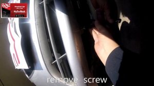 Chevrolet Spark 2009-2015 front bumper removal