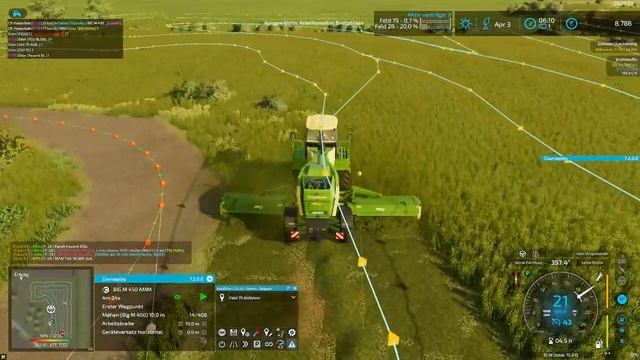 LS 22 NF Marsch # 164 Schade das es kein Ballen geworden ist auf Feld 28 смотреть онлайн