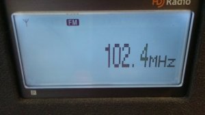 When 103 MHz is off, 102.4 translated 103.2 MHz