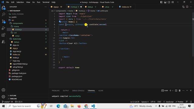 React js malayalam Project series tutorial | Birthday Reminder App |Review App|React js| Techflix A