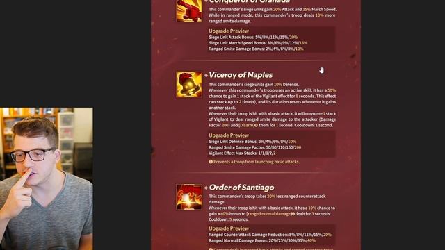 Rise of Kingdoms SKILLS for Gajah Mada & Gonzalo de Cordoba смотреть онлайн