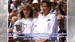 VIDEO: Tennis | French-Open-Geschichte: Als Steffi Graf Zvereva in die Tennis-Hölle schickte