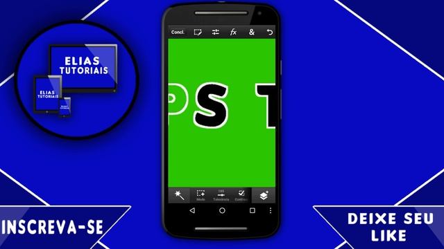 COMO FAZER UM TEXTO NÉON PELO PS TOUCH [ANDROID] смотреть онлайн