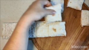 Ленивые пирожки с мясом из лаваша. Быстрые беляши за 5 минут.