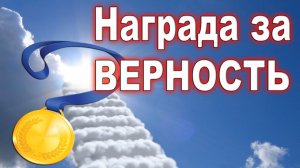 Урок субботней школы № 12. Награда за верность