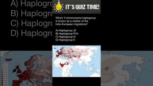 Which Y-chromosome haplogroup is known as a marker of the Indo-European migrations?