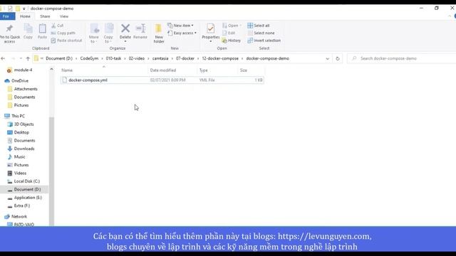 Bài 11: Hướng dẫn sử dụng docker compose смотреть онлайн