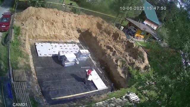 Теплоизоляция плиты подвала