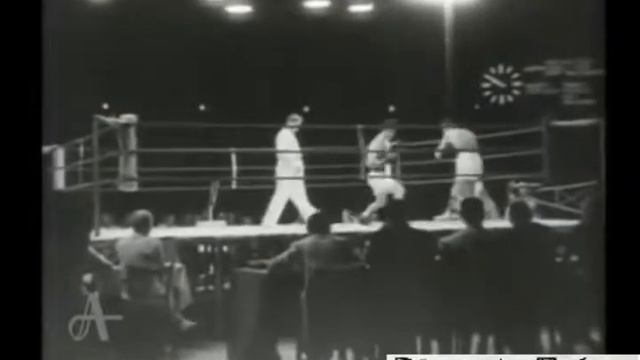 Laszlo Papp (Hungary), the three-time Olympic champion in boxing