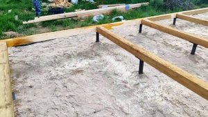 Обвязка свайного фундамента! Строю сам,!