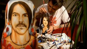 Портреты на матрешках Red Hot Chili Peppers