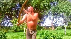 Боевой этно-фитнес. Фланкировка палками и разминка бревном.