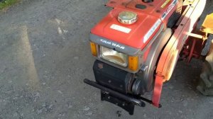 Таёжный проходимец, дизельный мотоблок Yanmar 4x4 с активным прицепом.