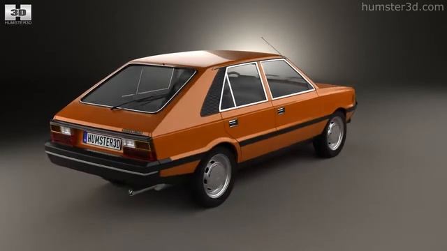 FSO Polonez 1978 by 3D model store Humster3D.com смотреть онлайн