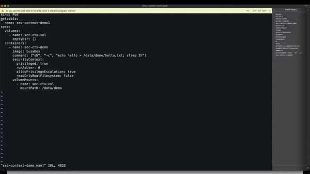 Kubernetes Security - Ensure immutability of containers at runtime - 23