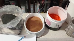 Паста отрицательной пластины. Свинцово углеродистого АКБ.