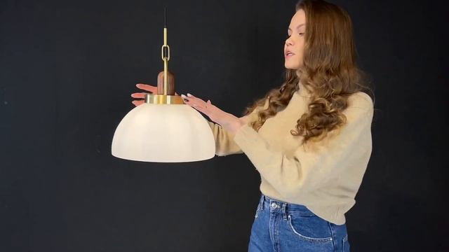 Видеообзор на подвесной светильник Arc Globe Полусфера D30 смотреть онлайн