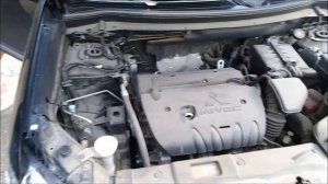 ПОМЫЛ ДВИГАТЕЛЬ Mitsubishi Outlander 3 ))